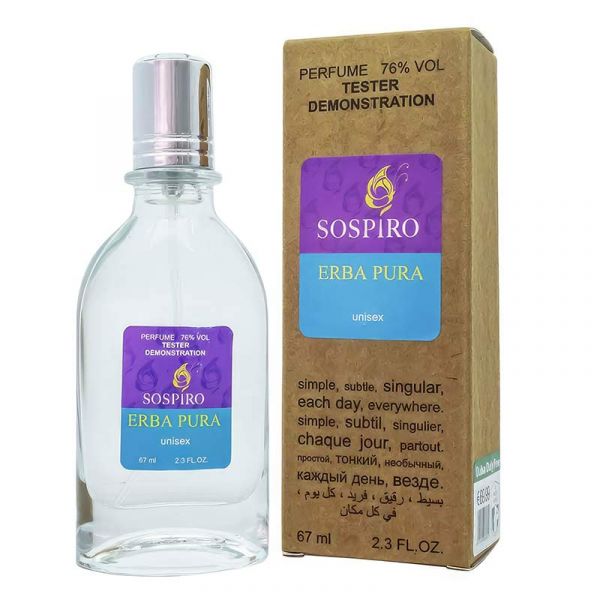 Tester Sospiro Erba Pura, edp., 67ml